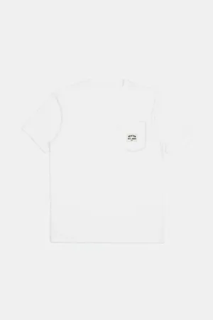 Neutral Color Woodburn S/S Tailored Pocket T-Shirt - White