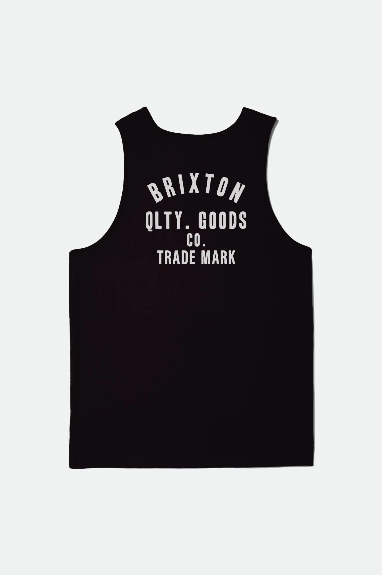 Lightweight Design Workout Gear Woodburn Tank Top - Washed Black/White/White