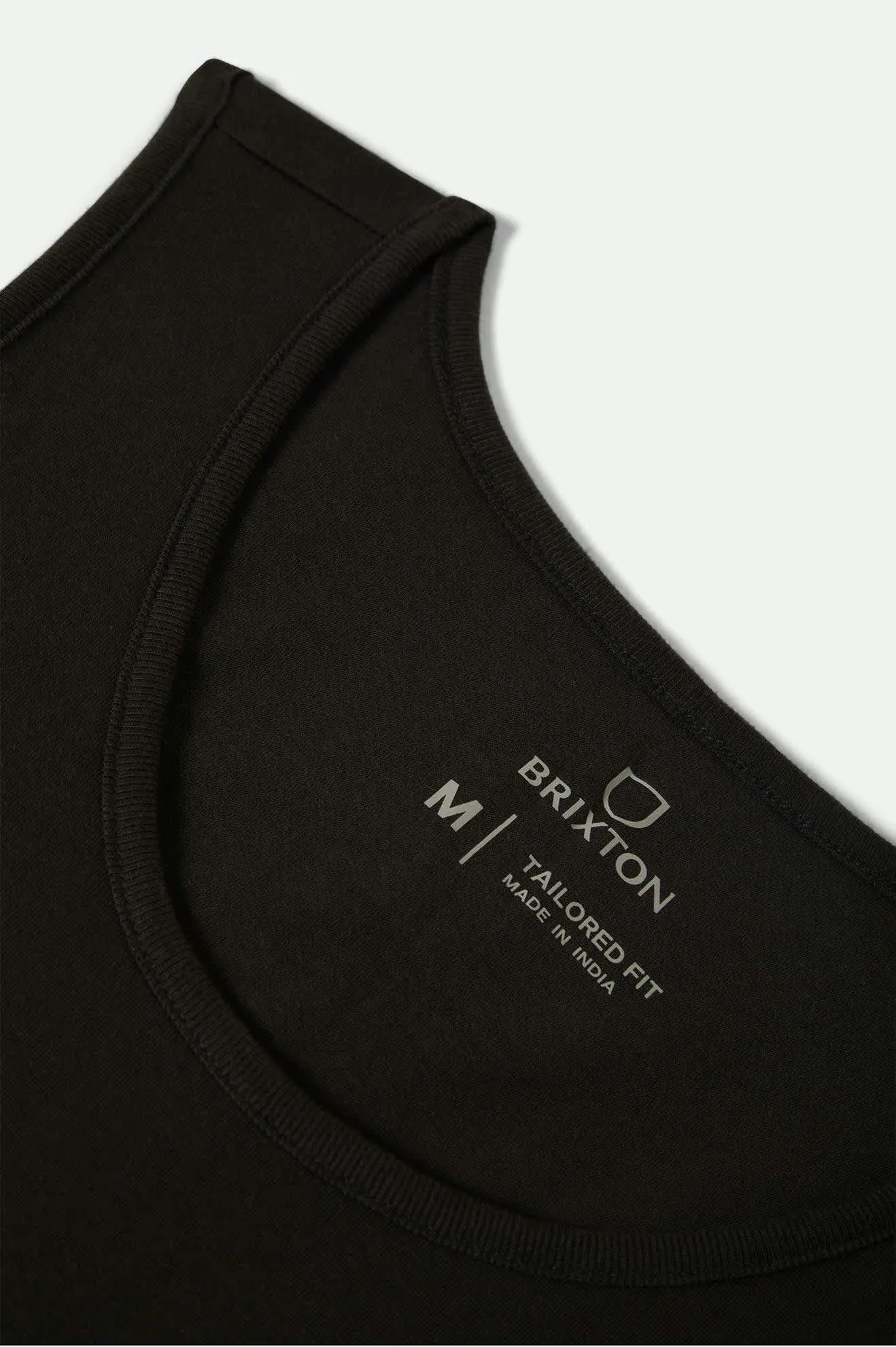 baby shower Woodburn Tank Top - Washed Black/White/White