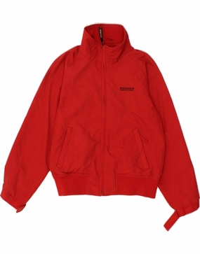 WOOLRICH Boys Bomber Jacket 9-10 Years Red nurses