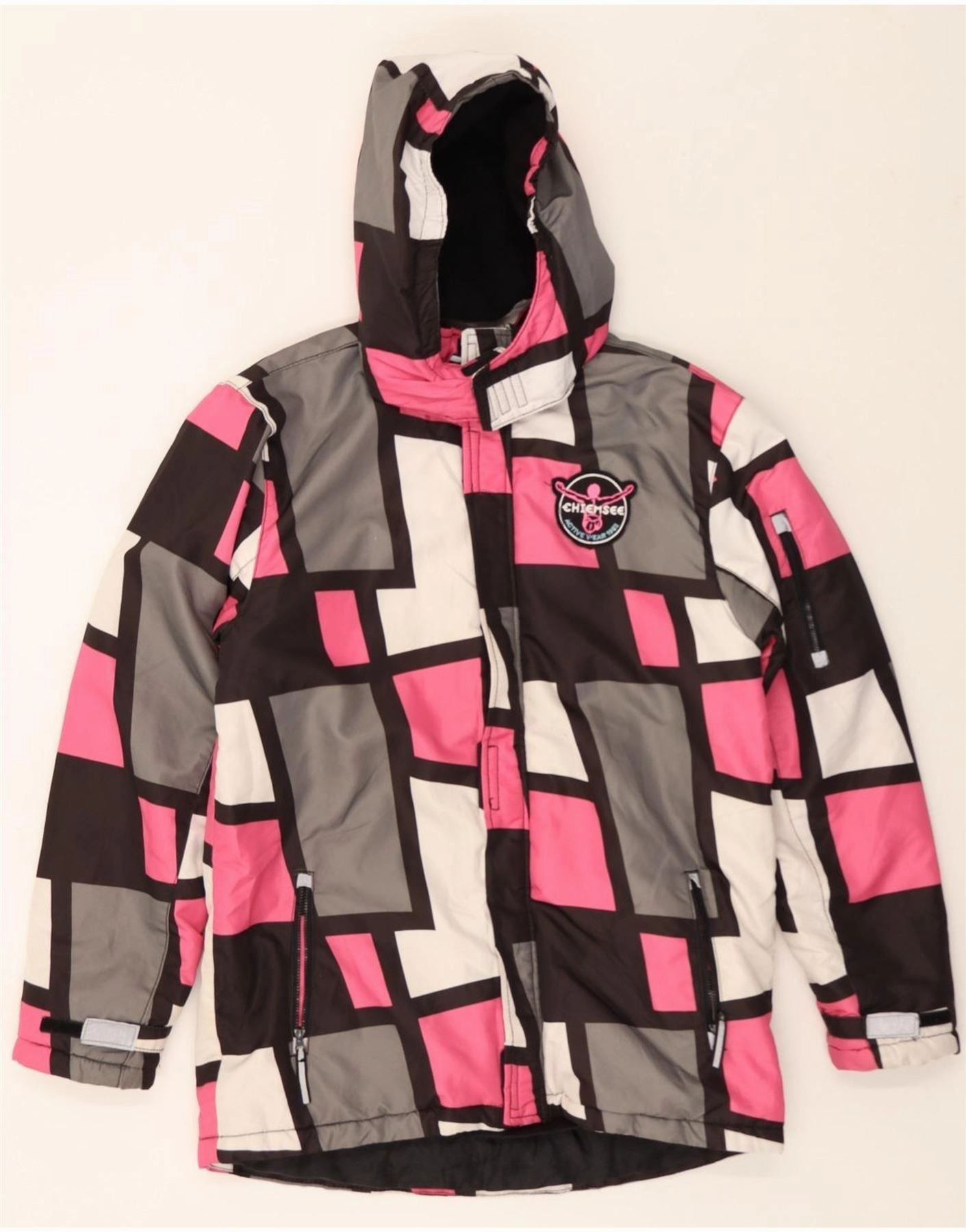 Layer game CHIEMSEE Boys Windbreaker Jacket 15-16 Years Multicoloured Geometric
