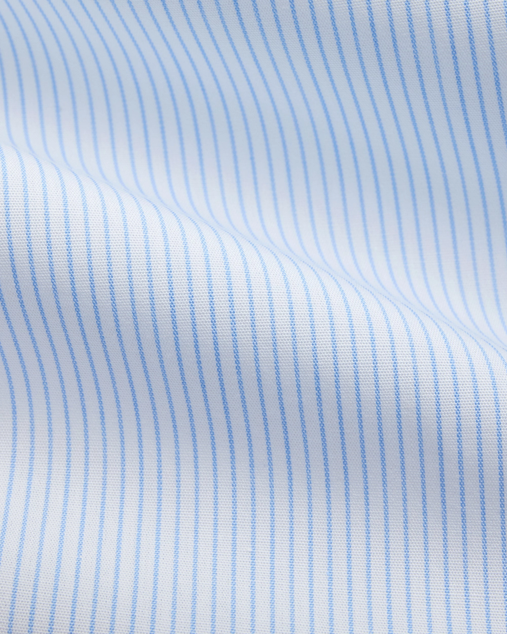 Multi Pocket Utility Modern Fit Made-in-USA Light Blue Pencil Stripe Button Down Shirt - Classic Fit