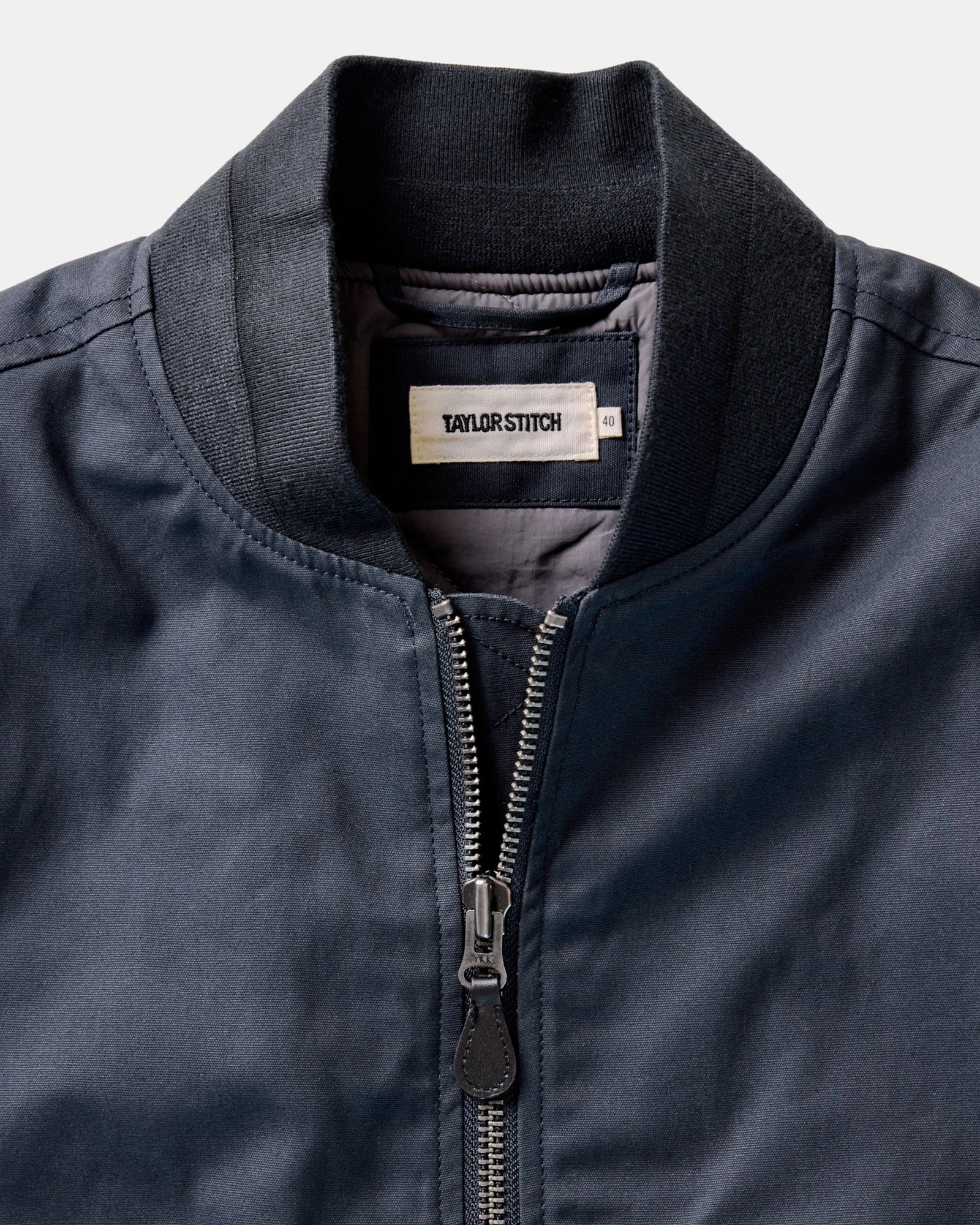 Casual Outfit gardeners The Insulated Bomber Jacket in Dark Navy Dry Wax