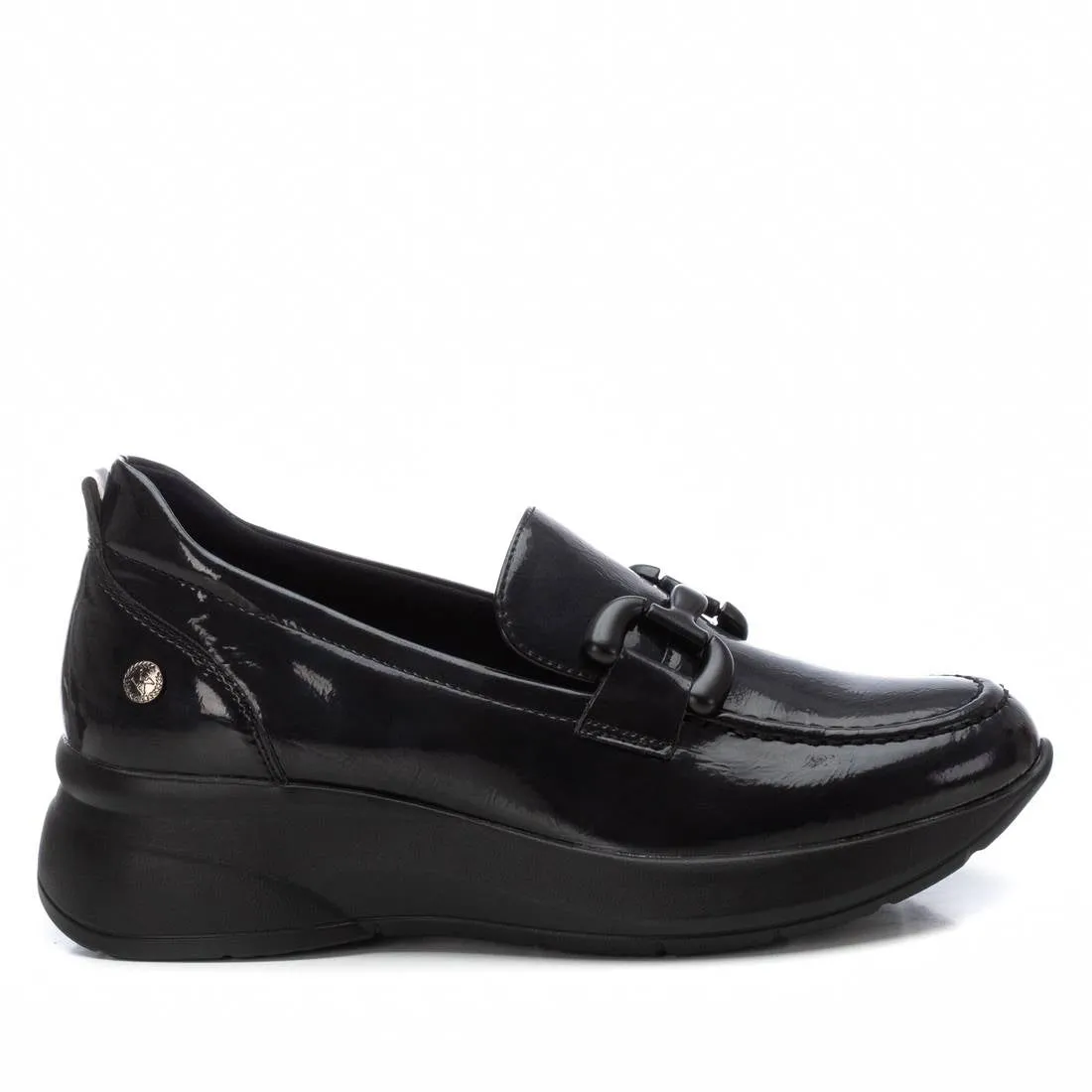XTI Women's Casual Wedge Moccasins By XTI Heel Sure Comfortable Padding
