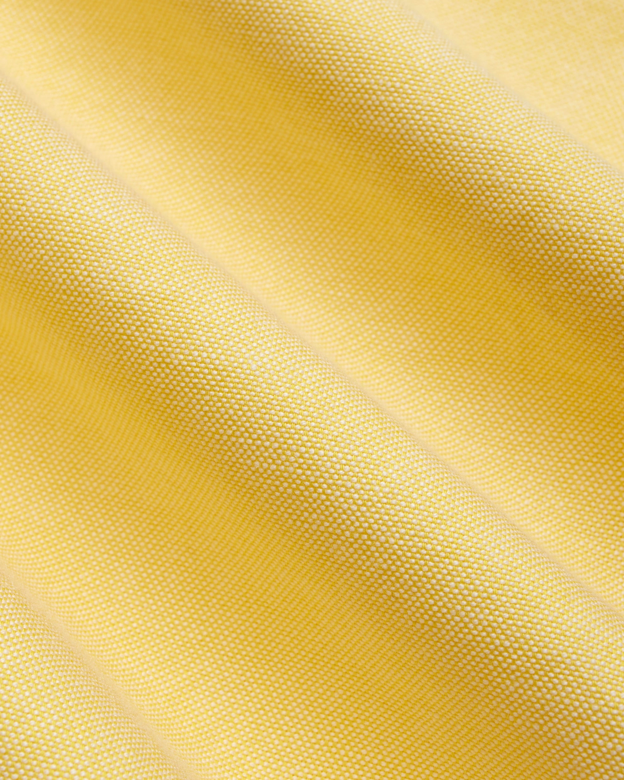 high-low hem Yellow Zephyr Oxford Shirt - Trim Fit