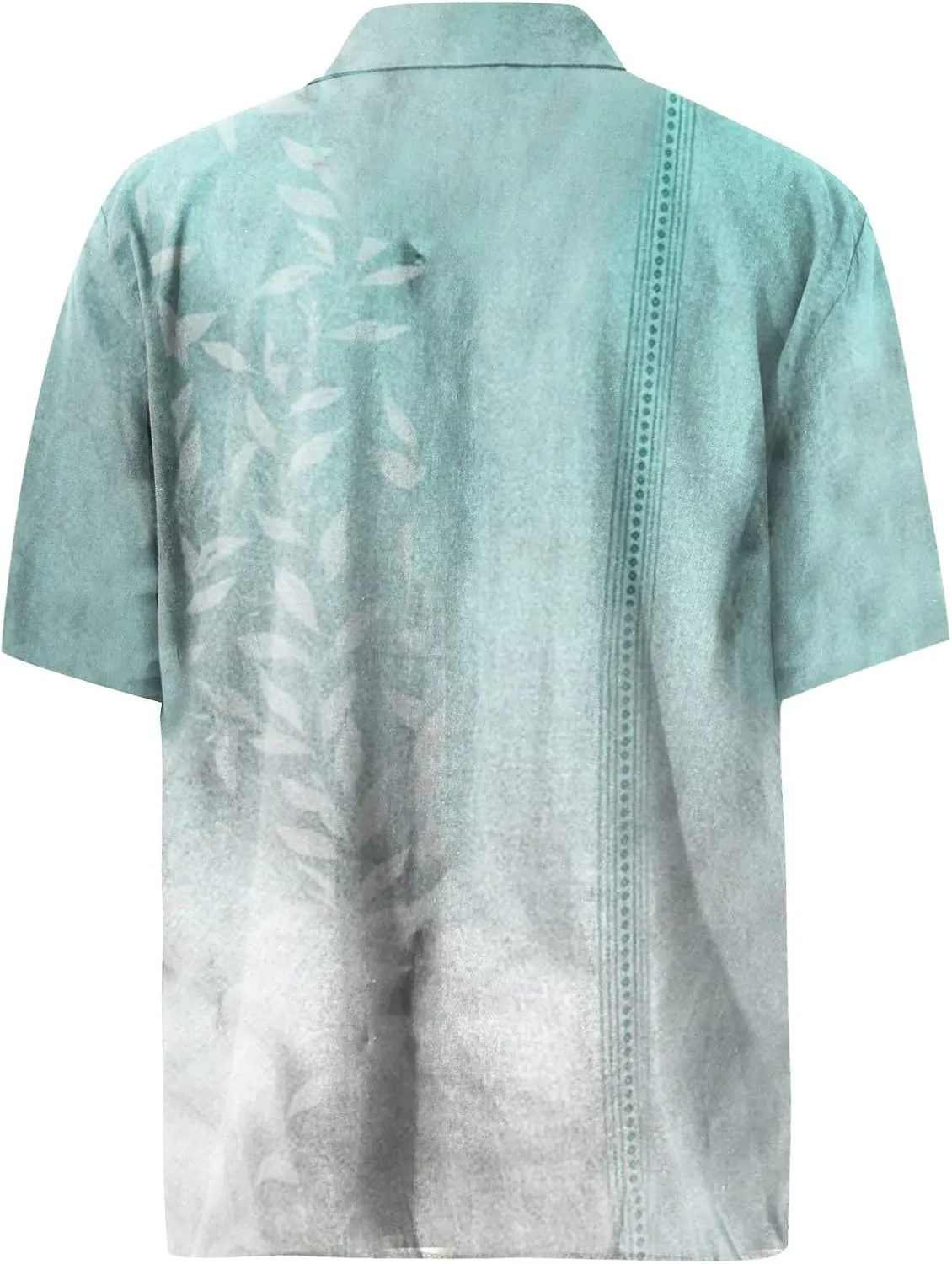 Ymosrh Men's Shirts Designer Spring Summer Casual Cotton Linen Solid Color Short Sleeve Shirts Loose