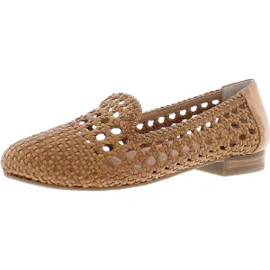 Yondra Womens Woven Slip On Penny Loafers Ground Free