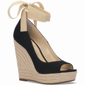 Zavida Womens Ankle Strap Wedge Sandals core strength Tassel Base