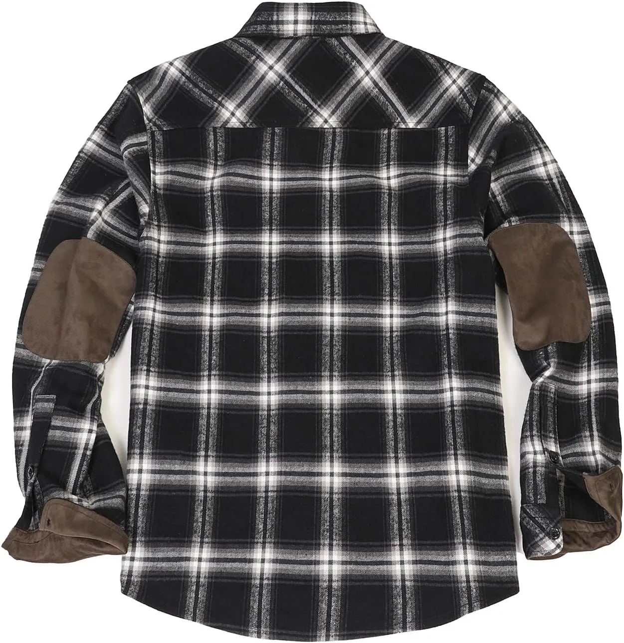ZENTHACE Men's Rugged Burlyweight Performance Flannel Shirt,Outdoor Lumberjack Checkered Shirts