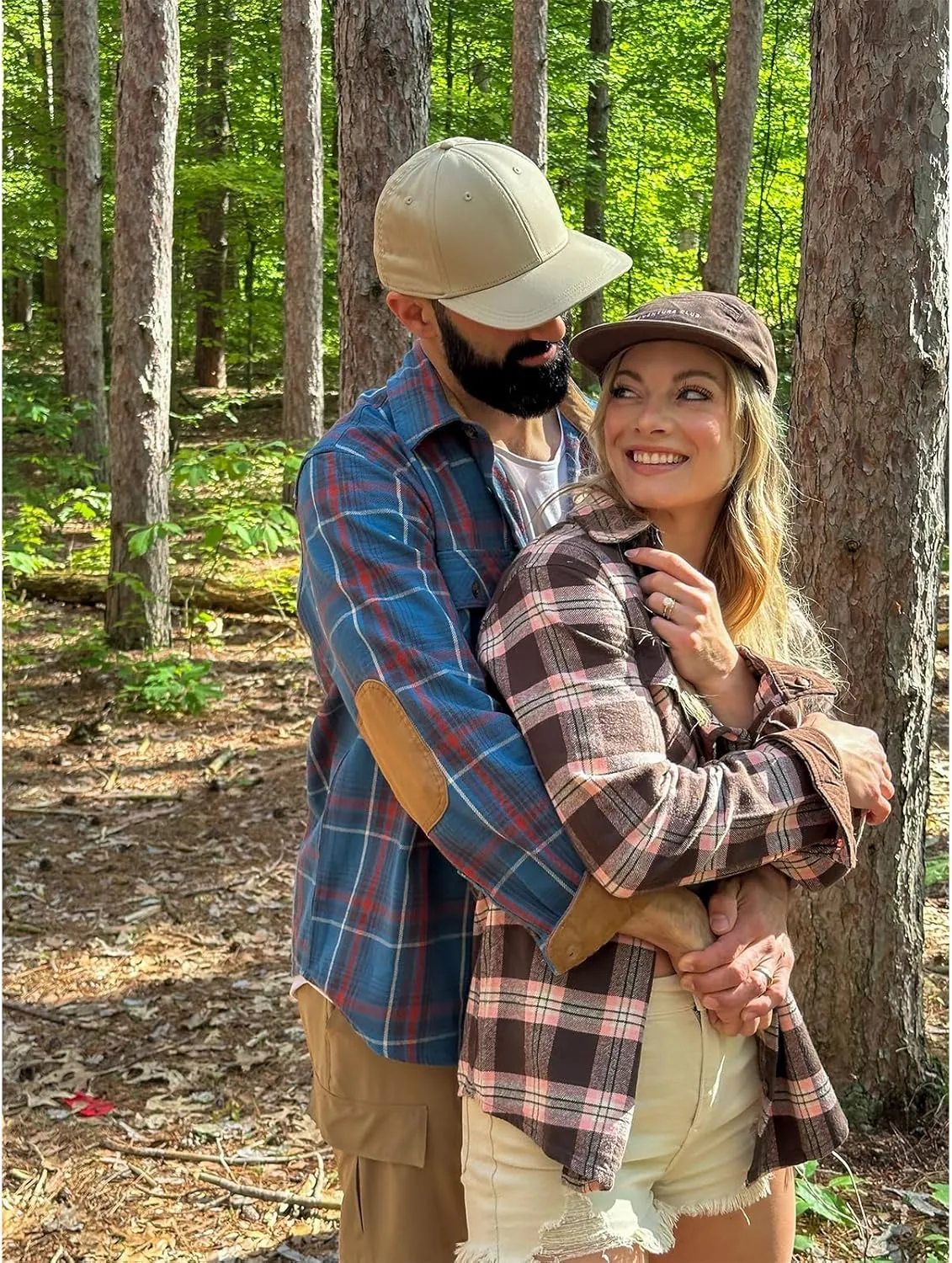 ZENTHACE Men's Rugged Burlyweight Performance Flannel Shirt,Outdoor Lumberjack Checkered Shirts