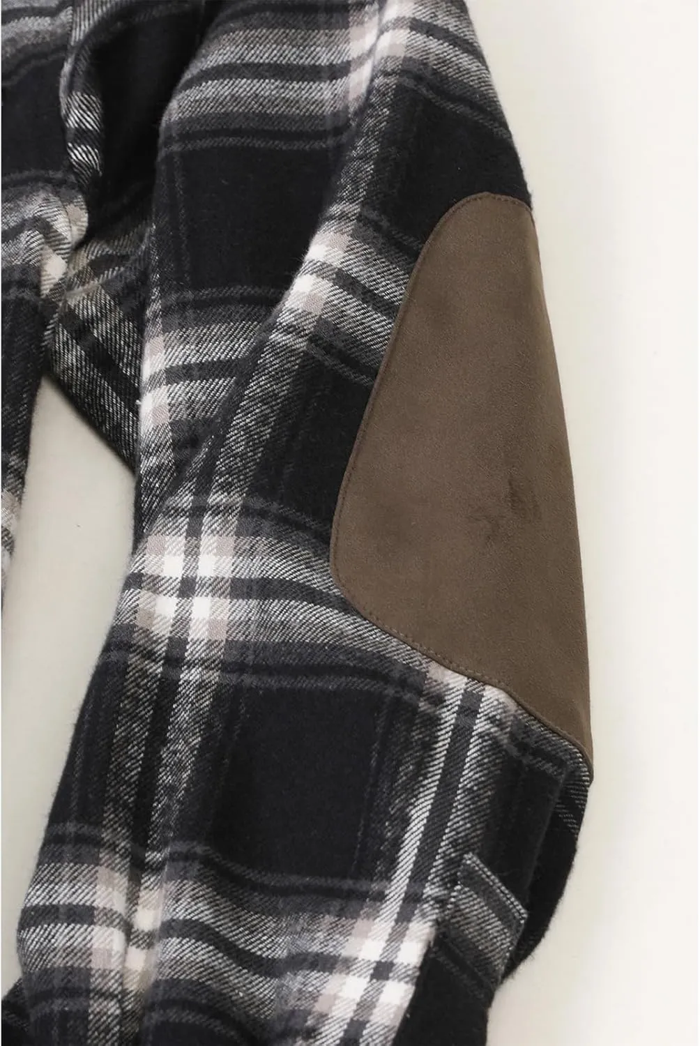 ZENTHACE Men's Rugged Burlyweight Performance Flannel Shirt,Outdoor Lumberjack Checkered Shirts